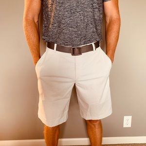 Men’s Nike Performance Golf Shorts, White/Grey, M